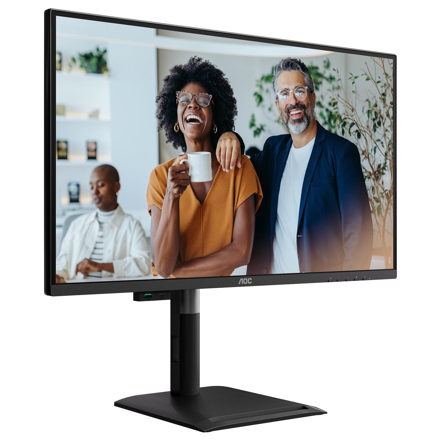 Monitor AOC Q27P4CV / 27" / QHD / 120 Hz / 4 ms / HDMI + DisplayPort + USB-C - Zezë - 9