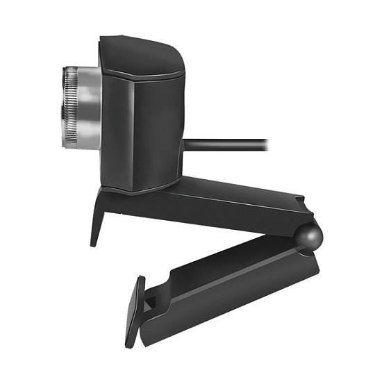 Webcam LogiLink UA0377 / Full HD 1080p / 120° / Fokus manual / 2 Mikrofona / USB 2.0 - Zezë/Gri - 3