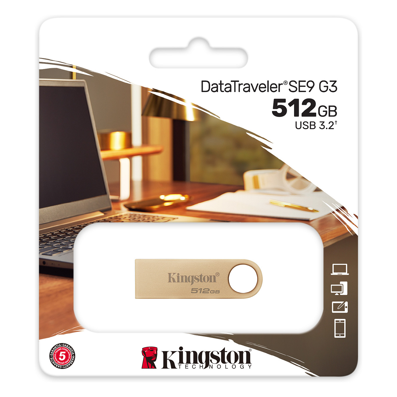 USB Flash Drive STICK 512GB DT USB 3.2 220MB/S GEN 1 - 5