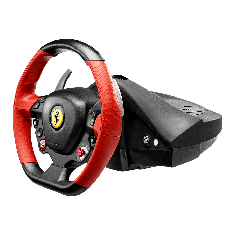 Kontroller Timon & Pedale Thrustmaster Ferrari 458 Spider - Zezë/Kuqe - 2