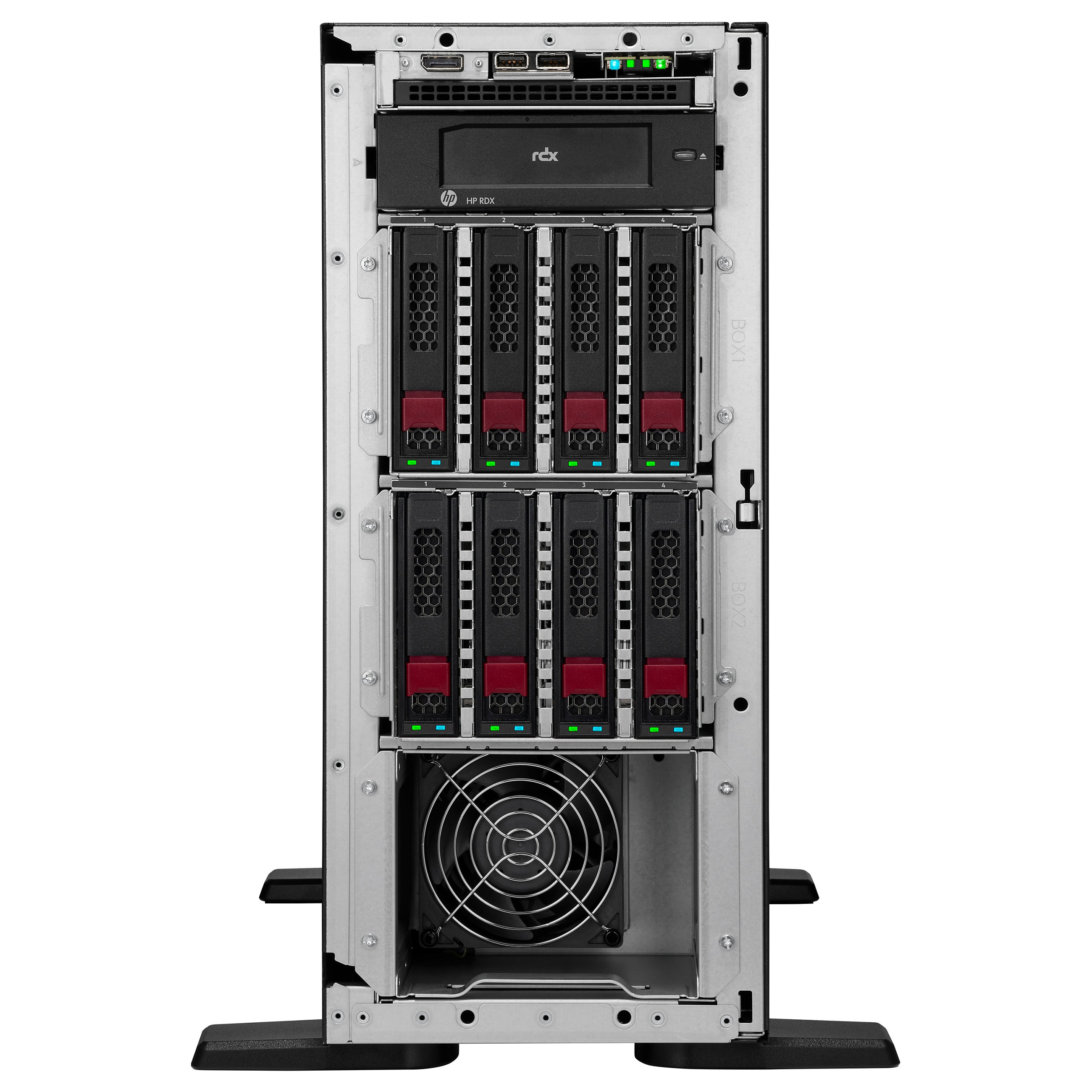 Server HPE ML110 Gen11 TW XEON 4510 1x32GB 2x4TB LFF 1Gb VROC 2x1000W - 8
