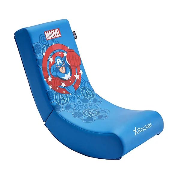 Karrige Gaming X Rocker Marvel Captain America - Blu