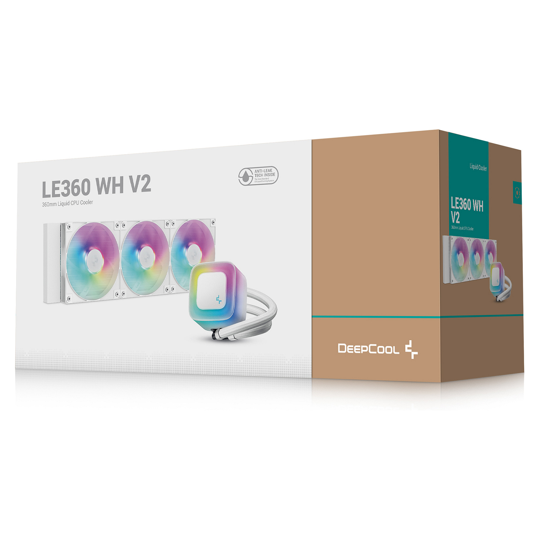 Ftohës për procesor Deepcool LE360 WH V2 - Bardhë - 6