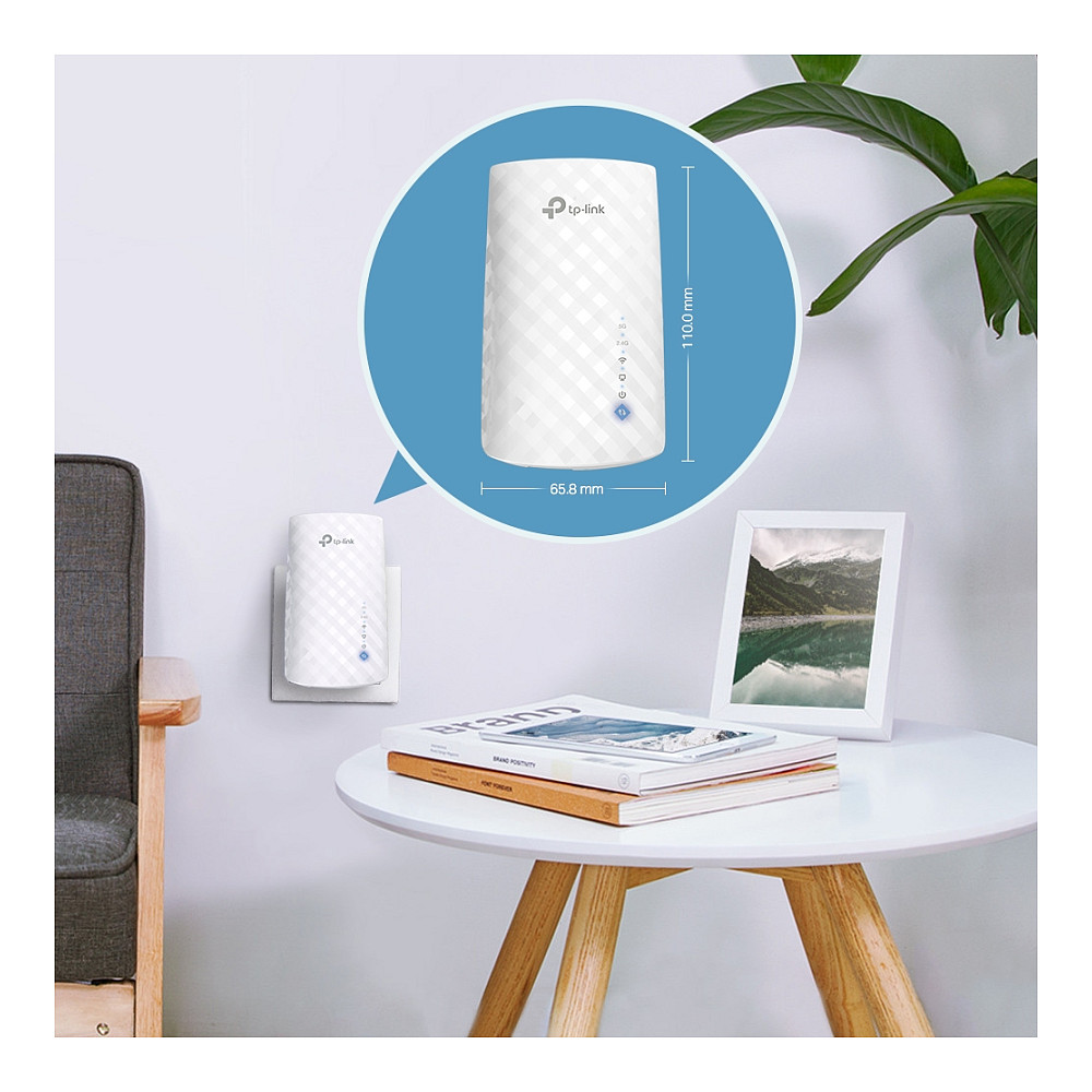 TP-LINK RE190 – AC750 Wi-Fi Range Extender - 6