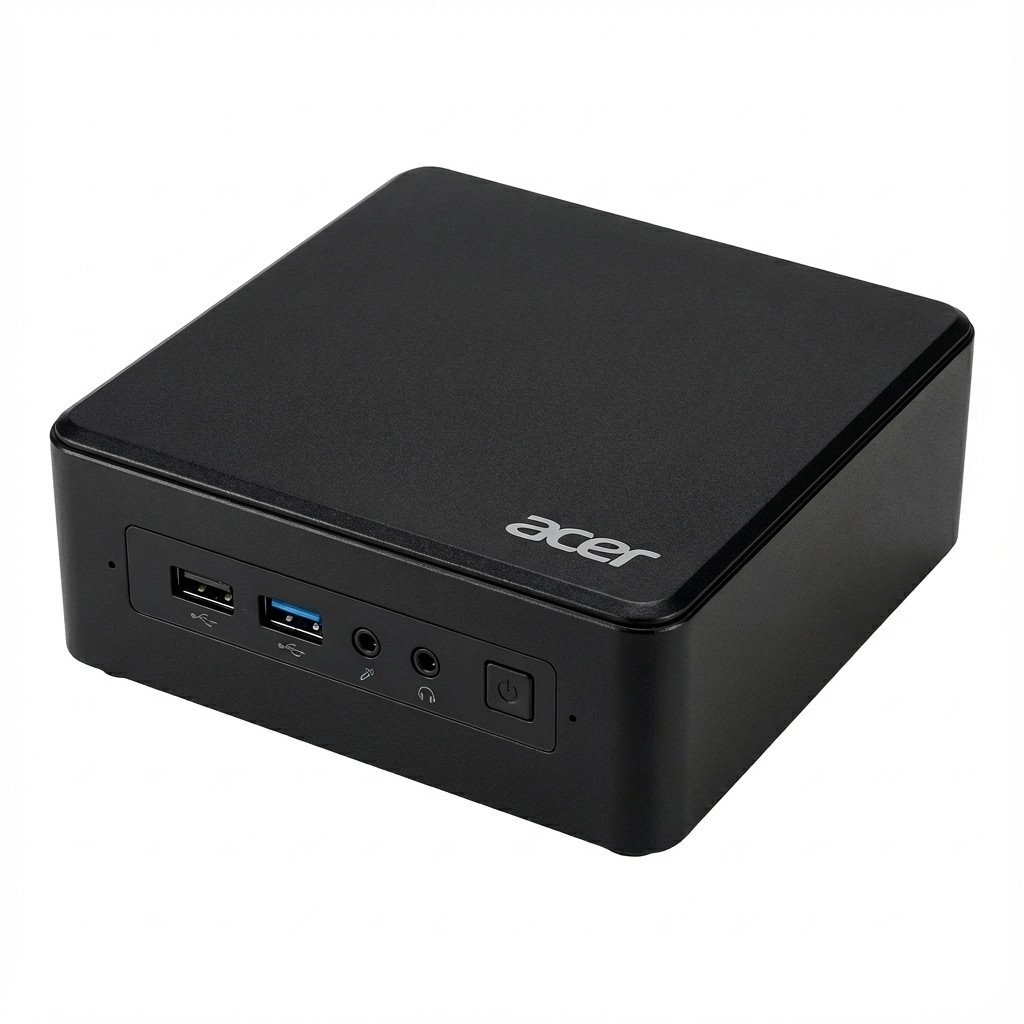 Mini Kompjuter Acer Veriton NUC VN1502G / Intel Core 3 100U / DDR4 - Zezë