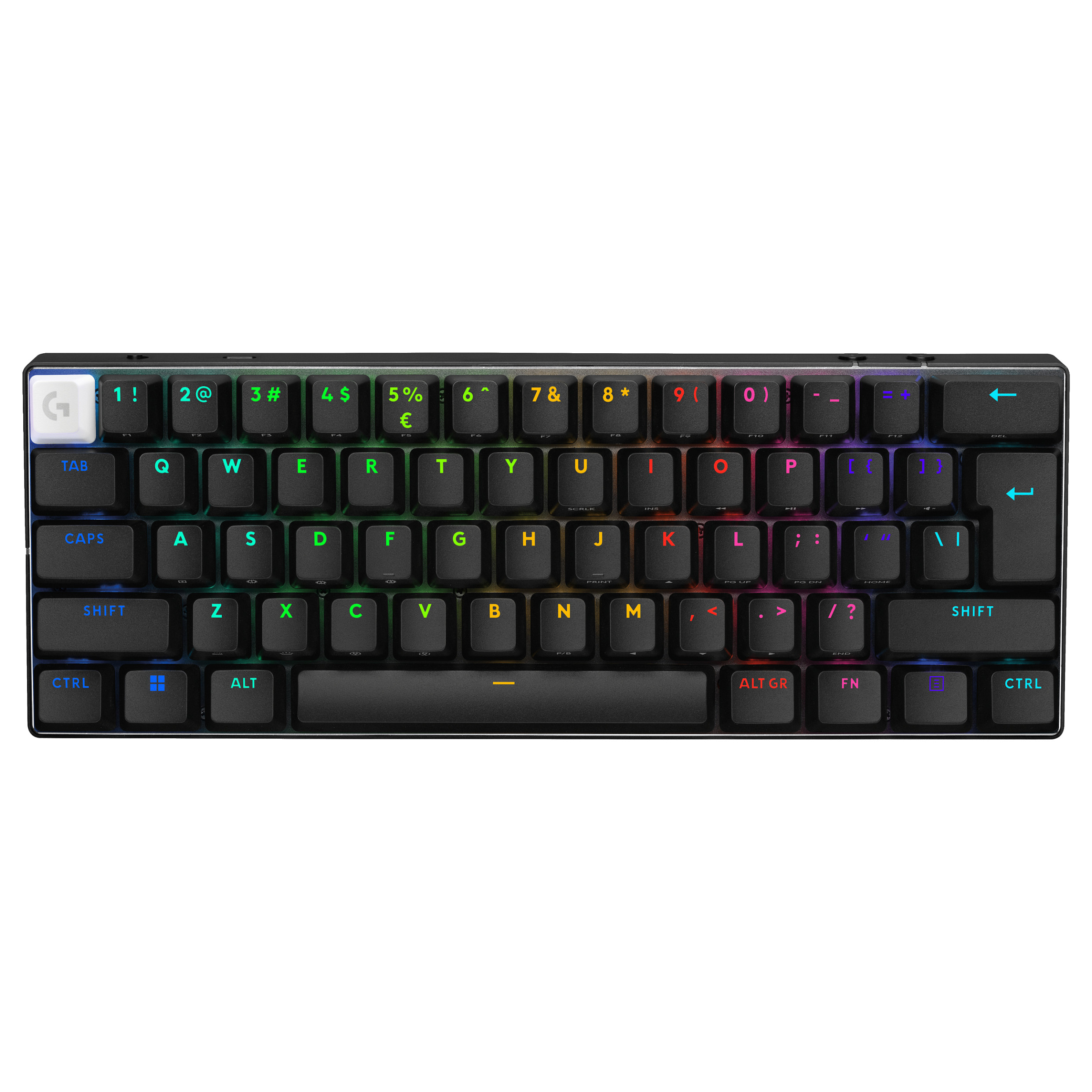 Tastierë Gaming Logitech PRO X 60 Lightspeed Wireless / QWERTY - Zezë - 1