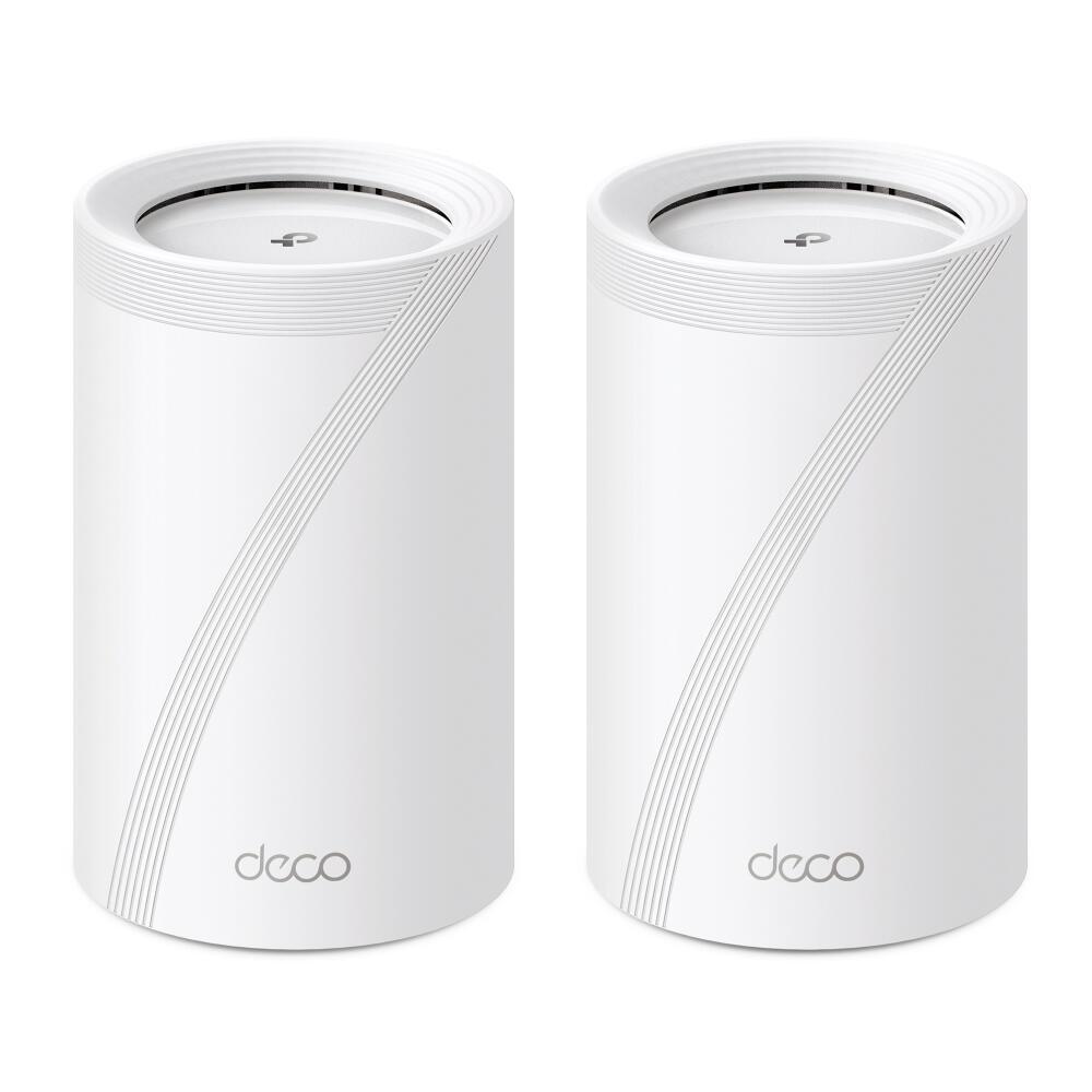 TP-Link Mesh Wi-Fi 7 Deco BE65 / 2-Pack / Tri-Band / BE9300 / 9.3Gbps / 4x 2.5Gbps – Bardhë - 1