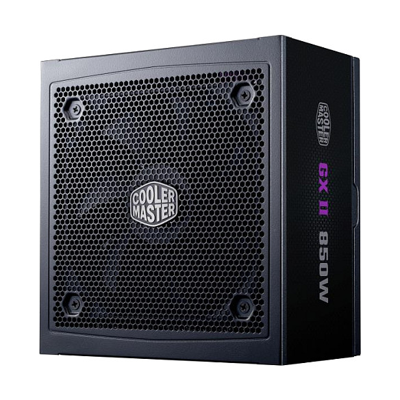 Furnizues Energjie Cooler Master GX II Gold 850 / 850W / ATX 3.1 / 80 PLUS Gold / Fully Modular - Zezë - 1