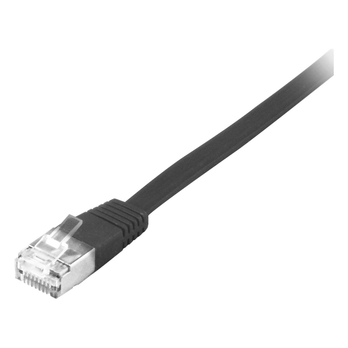 Kabllo për Rrjet Equip Patch Cable Cat6A U/FTP / 2xRJ45 / 0.50m / Zezë / Flat / LSZH – Polybag - 2