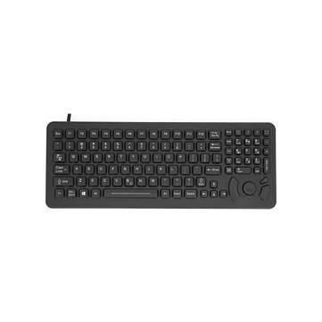 Tastierë me kabllo Honeywell Rugged Keyboard / 340-053-003-DB9P / DB9 / 101 Taste / Backlit / Cursor Control / Industriale – Zezë   - 1