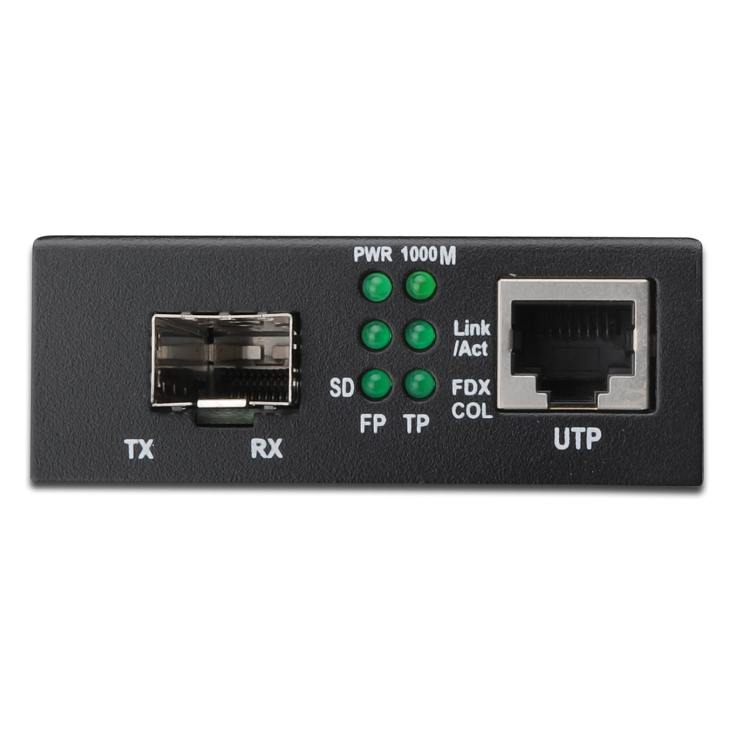Aksesorë për Rrjet DIGITUS Gigabit Ethernet Media Converter RJ45/SFP - Zezë - 2