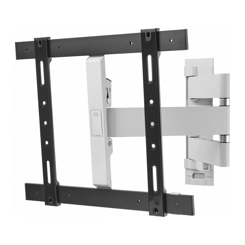 Mbajtëse Muri për TV One For All WM6454 / 32"-77" / 40kg / Full Motion / Tilt 0°-6° / Swivel 180° - Zezë & Bardhë - 1