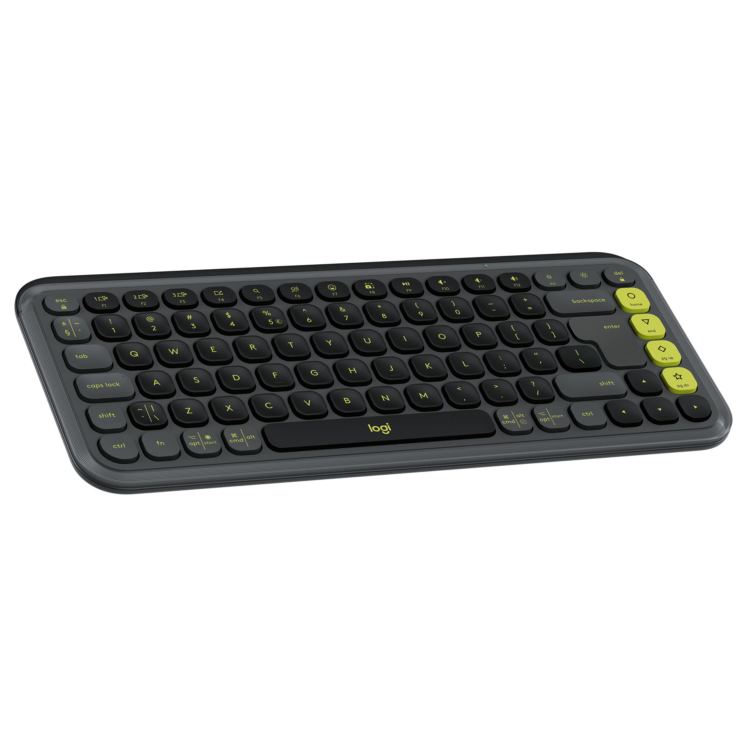 Tastierë pa Kabllo Logitech POP Keys / Wireless + Bluetooth / QWERTY - Grafit - 4