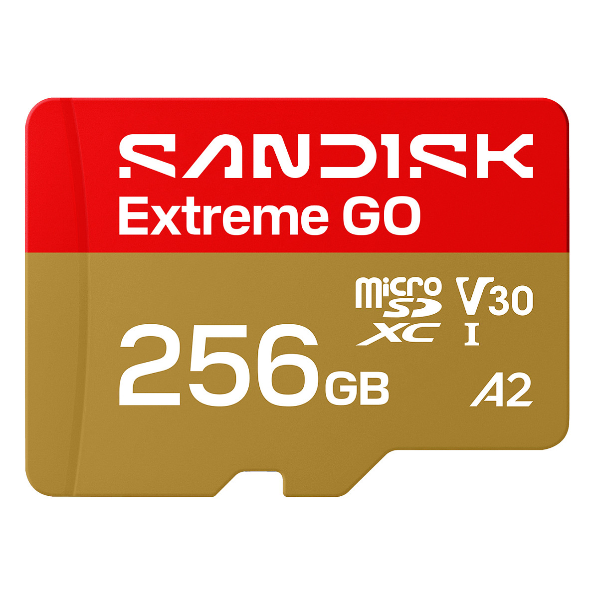 Kartë Memorie SanDisk Extreme GO / 256GB / MicroSDXC / UHS-I / U3 / V30