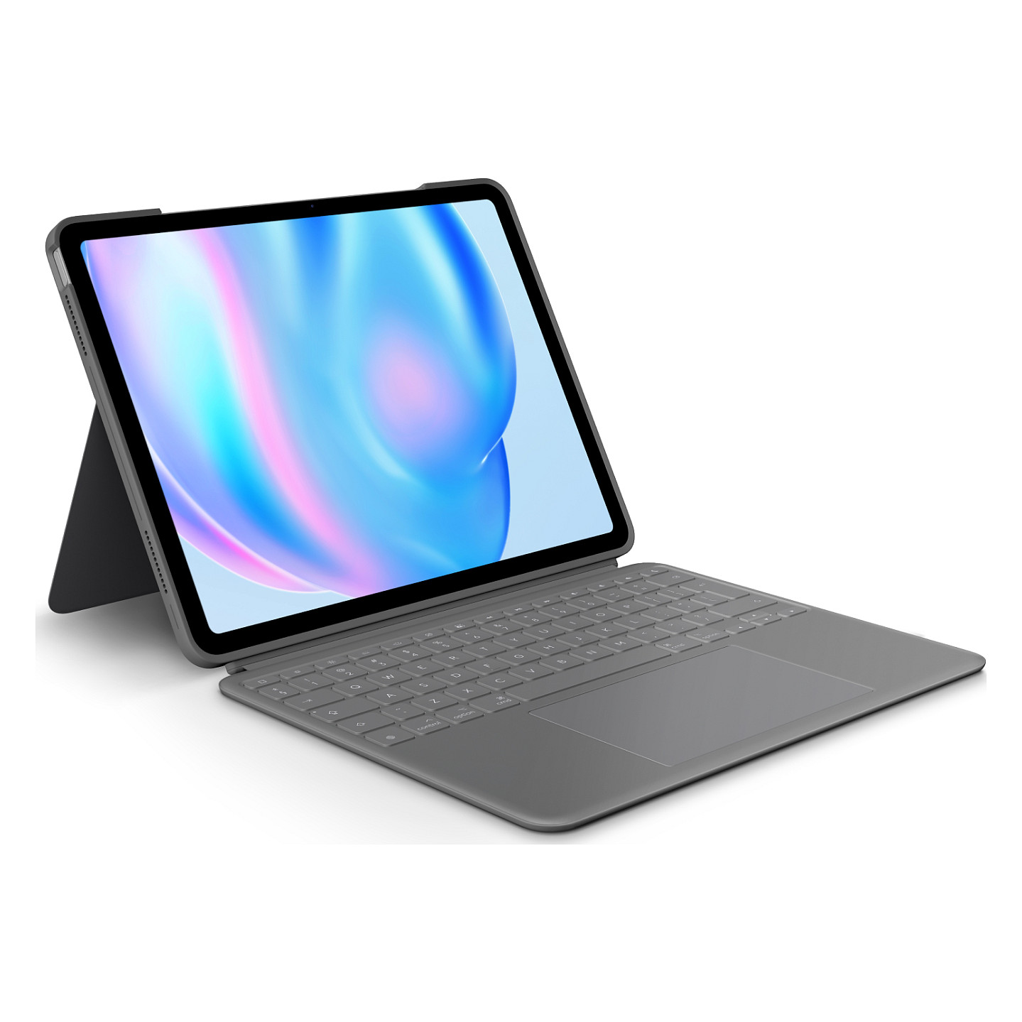 Tastierë Me kabllo Logitech Combo Touch / QWERTY / US International / Trackpad / Smart Connector - Gri - 10