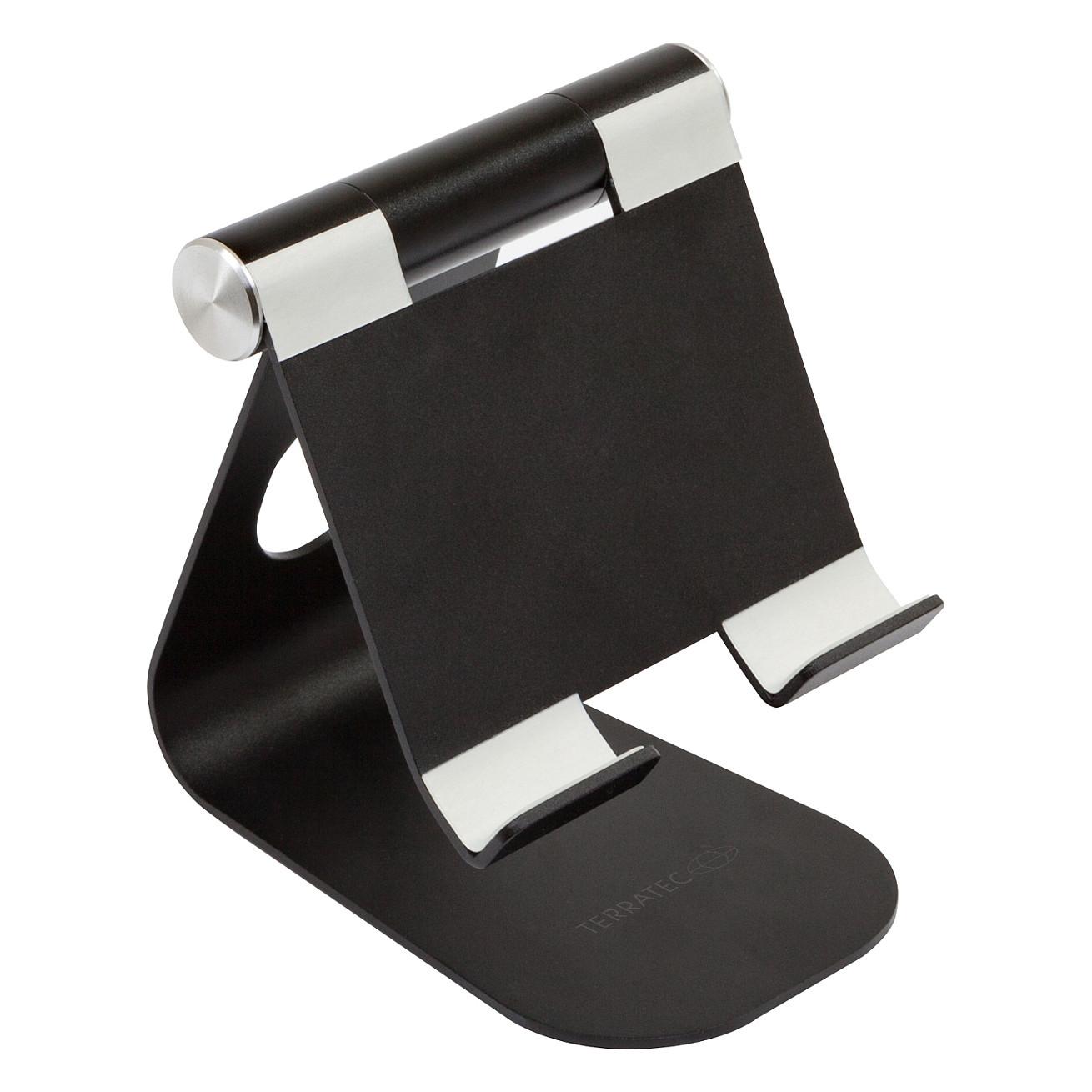 Aksesorë për Tabletë TerraTec iTab M / Mbajtëse Tavoline / 3.5–10" – Zezë/Argjend