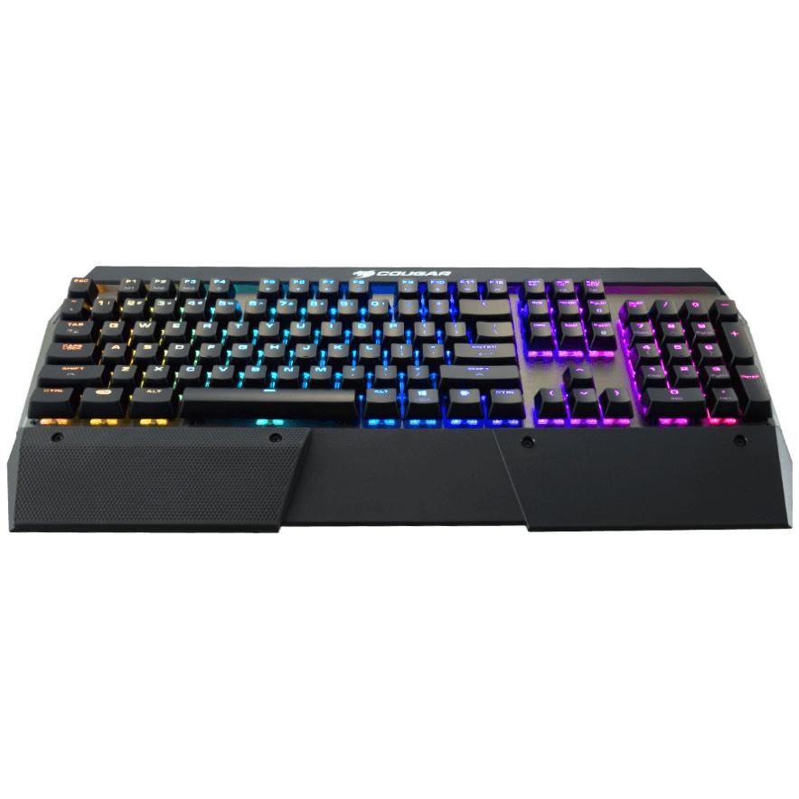 Tastierë Gaming COUGAR CGR-Attack-X3-RGB / Wired / QWERTY / Mekanike / RGB LED - Zezë - 2