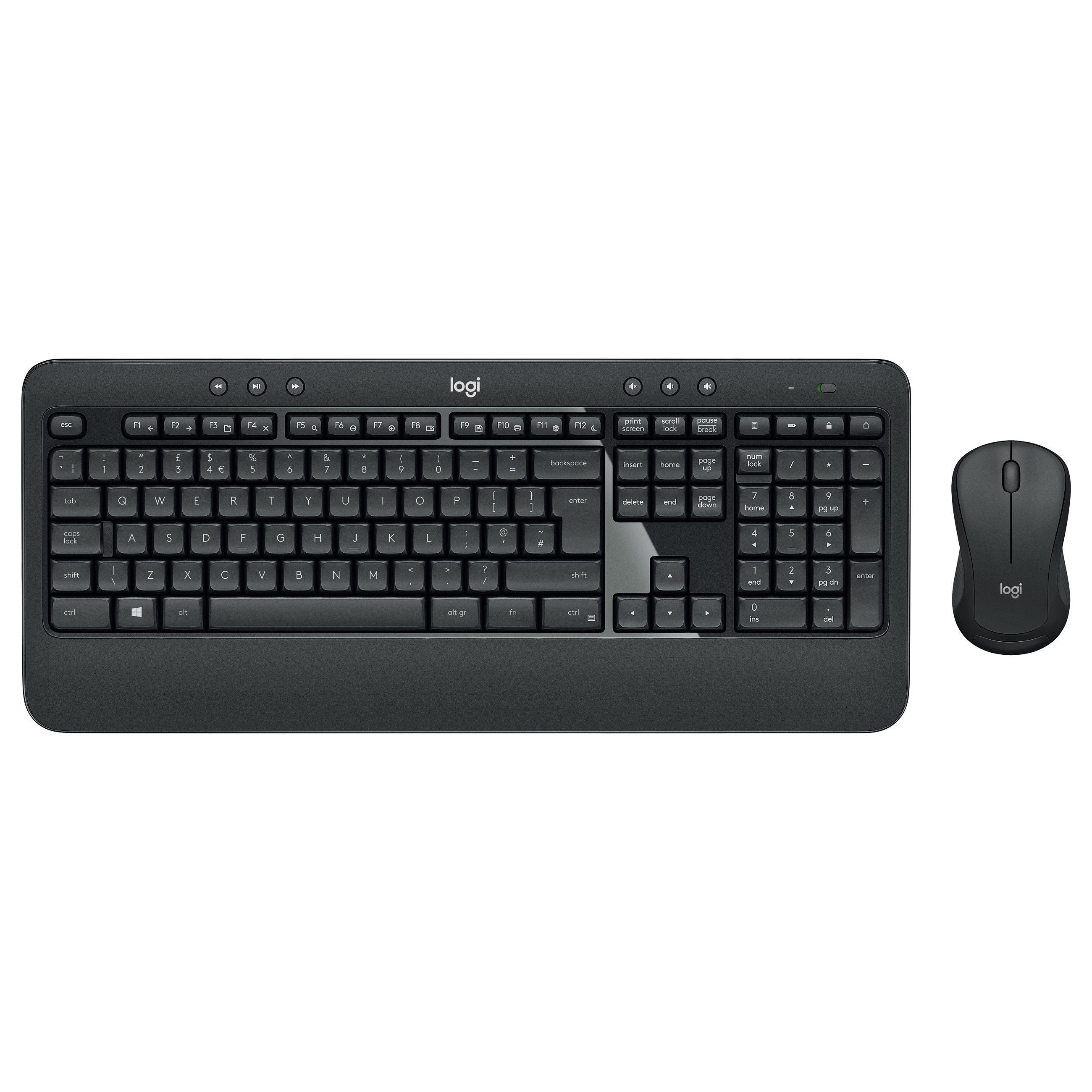 Set Tastierë dhe Maus Logitech MK540 Advanced wireless combo black QWERTZ DE - 4