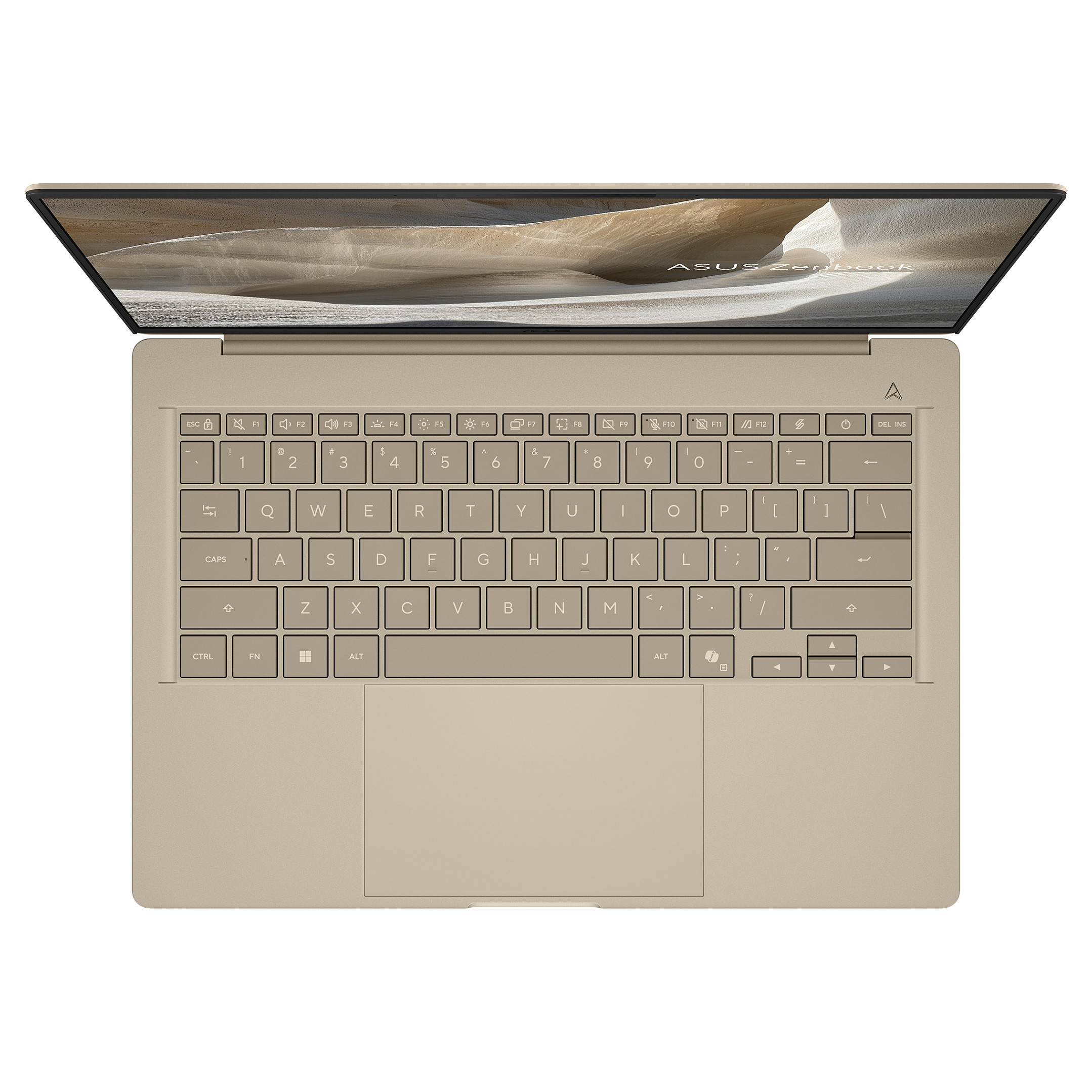 Laptop ASUS Zenbook A14 UX3407QA-QD498W / Snapdragon X1-26-100 / 16GB LPDDR5x / 1TB / 14" WUXGA OLED 60Hz / Qualcomm Adreno - Krem - 6