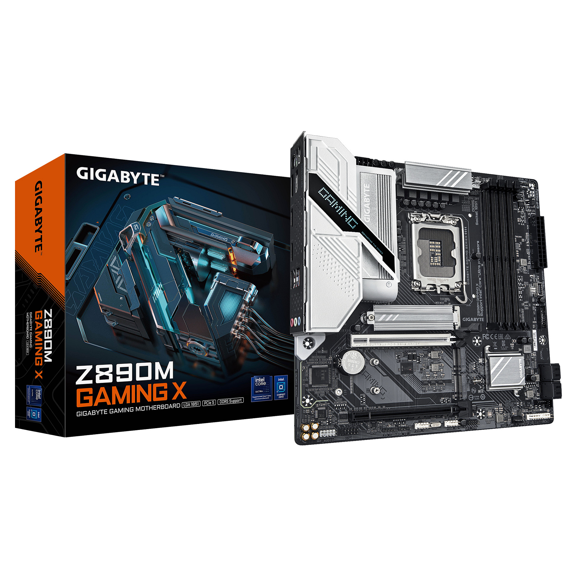 Pllakë Amë 1851 Gigabyte Z890M Gaming X - 1