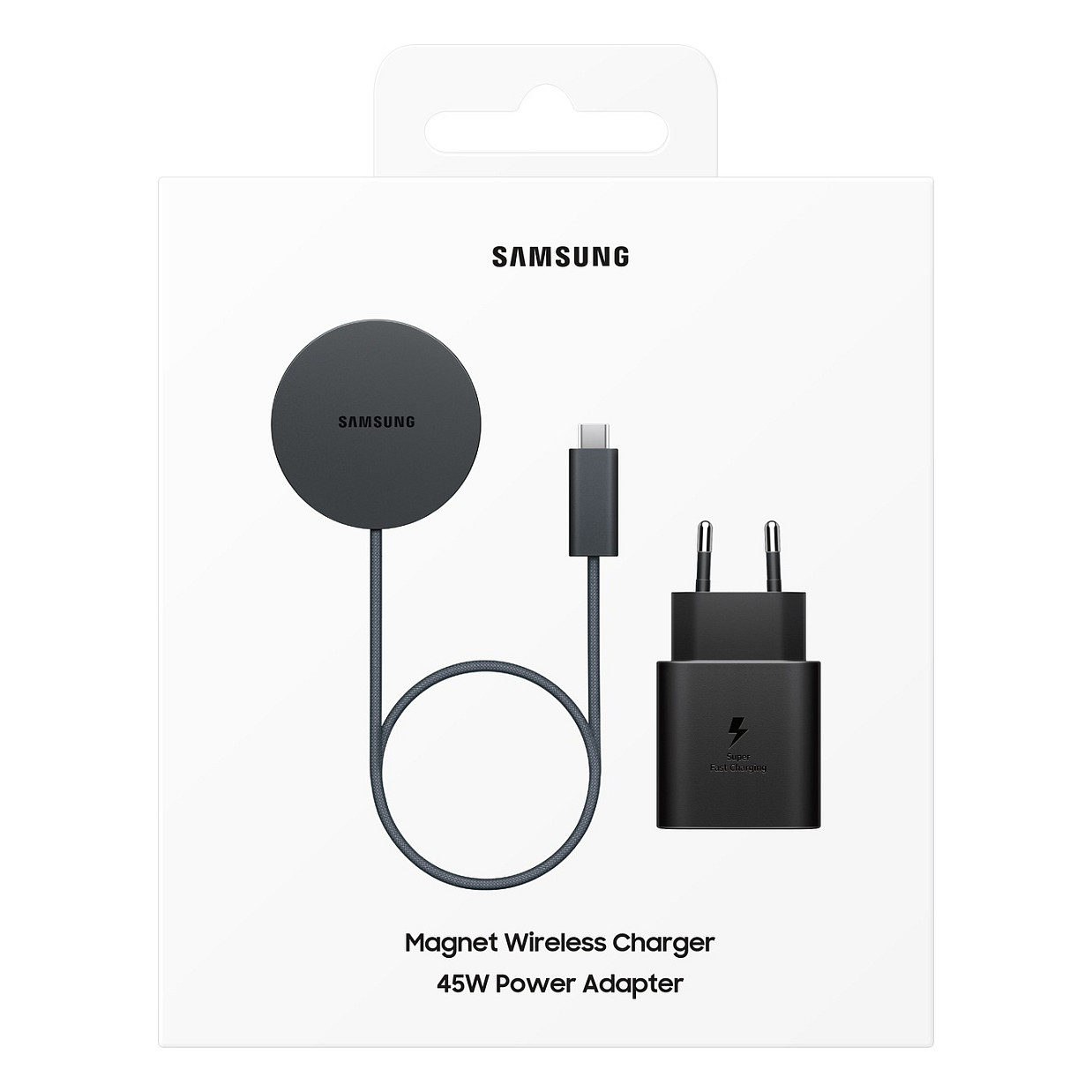 Aksesorë për telefon Samsung / Wireless Charger / Fast Charging / 1.5m / USB – Gri - 7