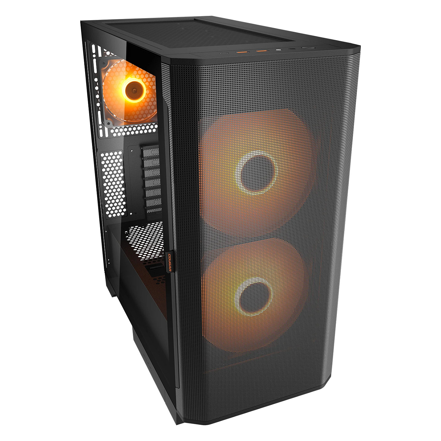 Kasë Midi COUGAR Airface FLO ARGB – Zezë - 3