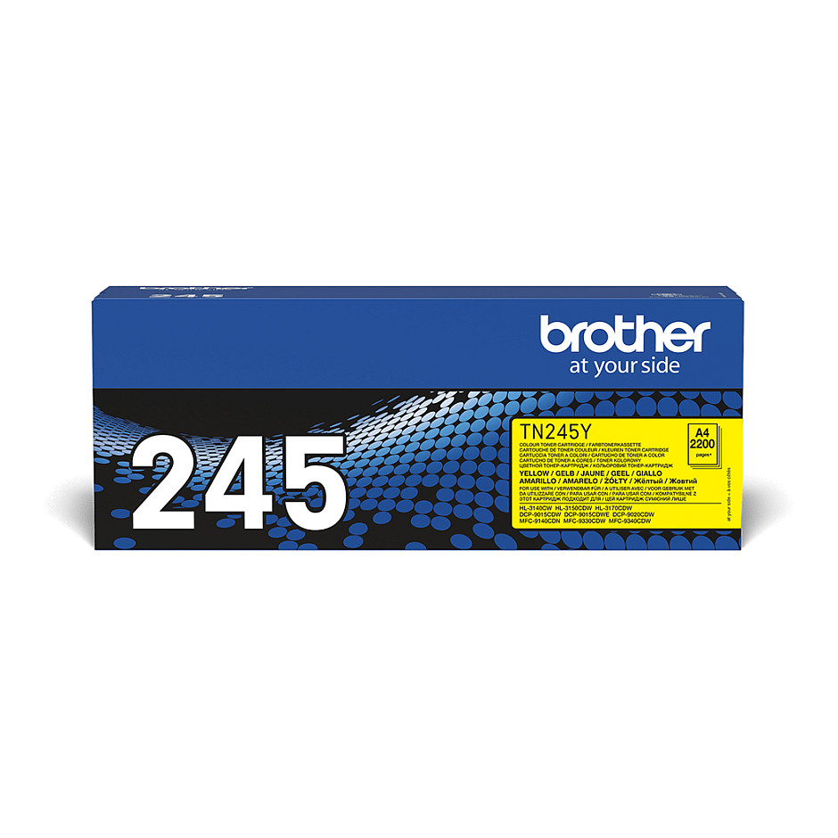 Toner Brother Cartridge TN-245Y Original / Up to 2,200 Pages (ISO/IEC 19798) - Verdhë - 1