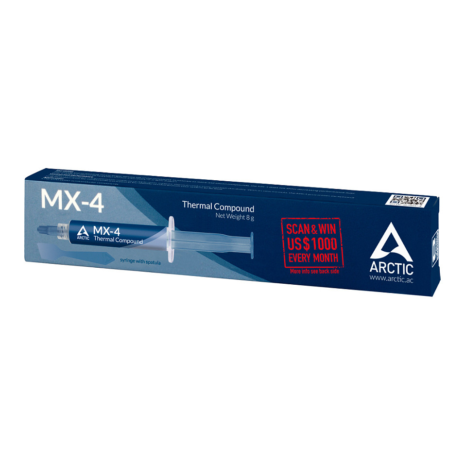 Pastë termike K ARCTIC MX-4 8 g + luga - 2