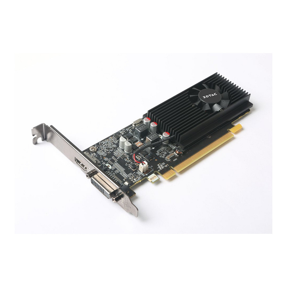 Kartë Grafike NVIDIA ZOTAC GeForce GT 1030 Low Profile / 2GB GDDR5 / PCIe 3.0 / Single Fan – Zezë - 5