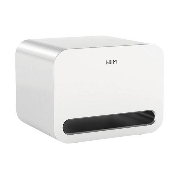 Subwoofer WiiM Sub Pro, 250W RMS, 8", 25–200Hz, Wi-Fi 6E, Bluetooth 5.3, Ethernet, RCA - Bardhë