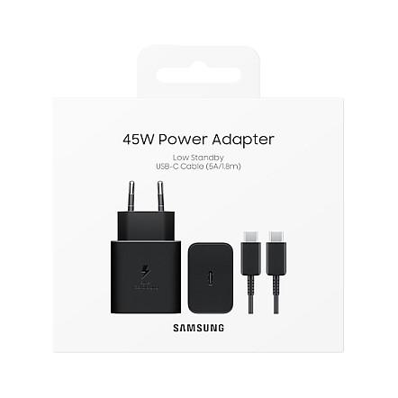 Adapter Samsung EP-T4511 / 45W / USB-C / PD 3.0 / Kabllo 5A - Zezë - 5