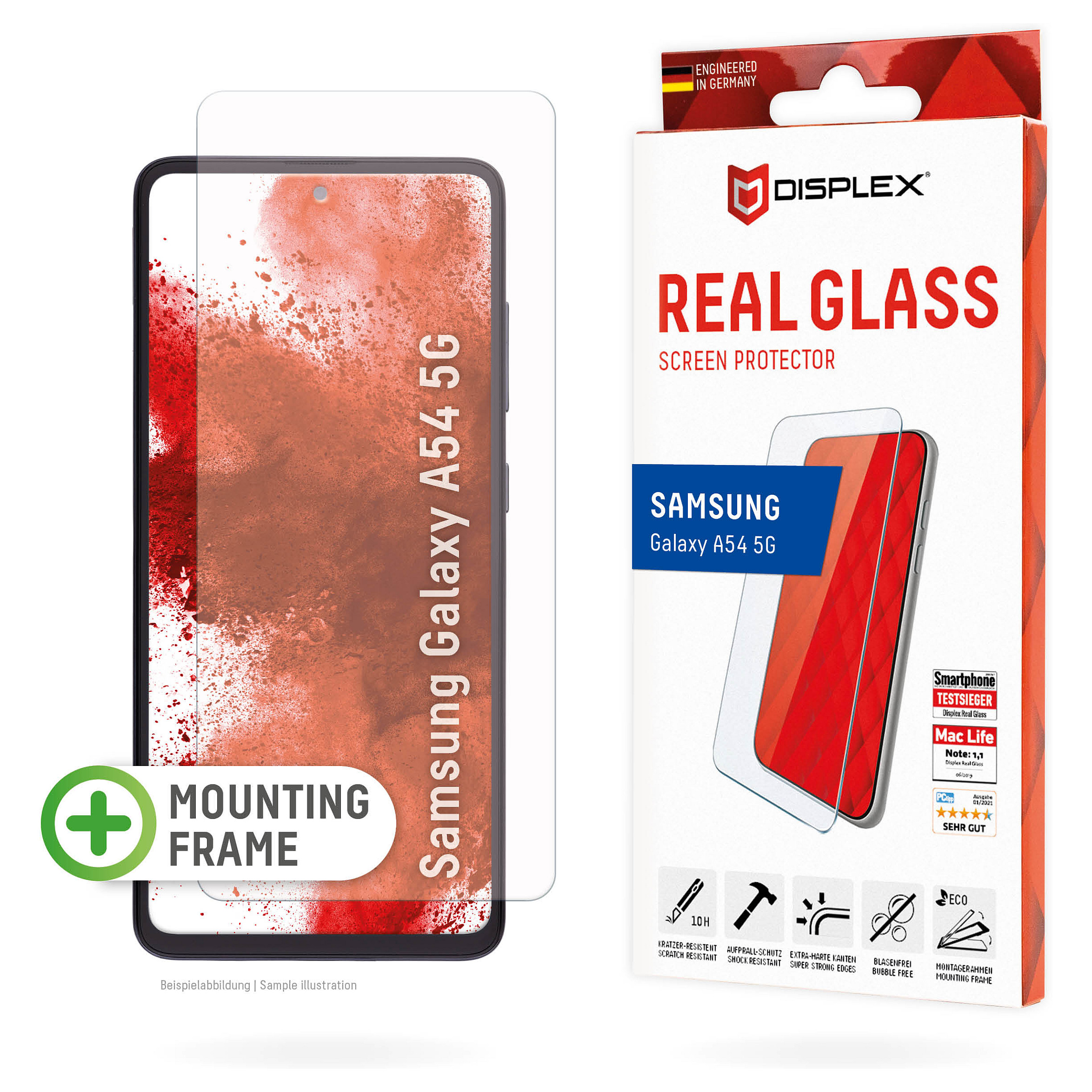 Mbrojtëse për ekran Displex / Samsung Galaxy S24 / Xham Tempered Glass 9H - Transparente