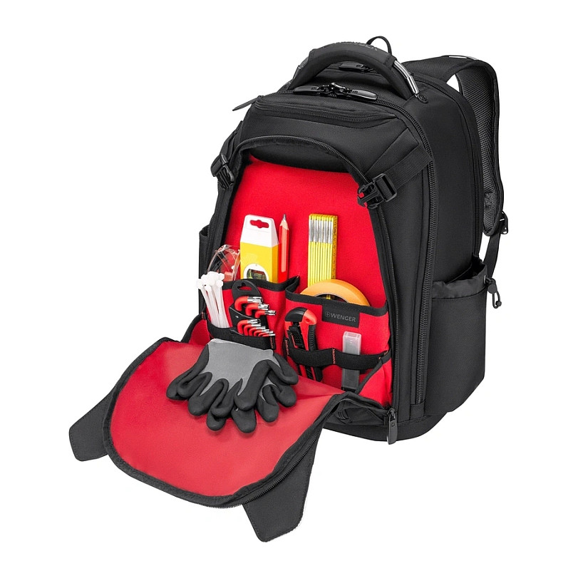 WENGER Tool Backpack Pro 43.18cm 17Zoll Laptop Backpack Black - 13