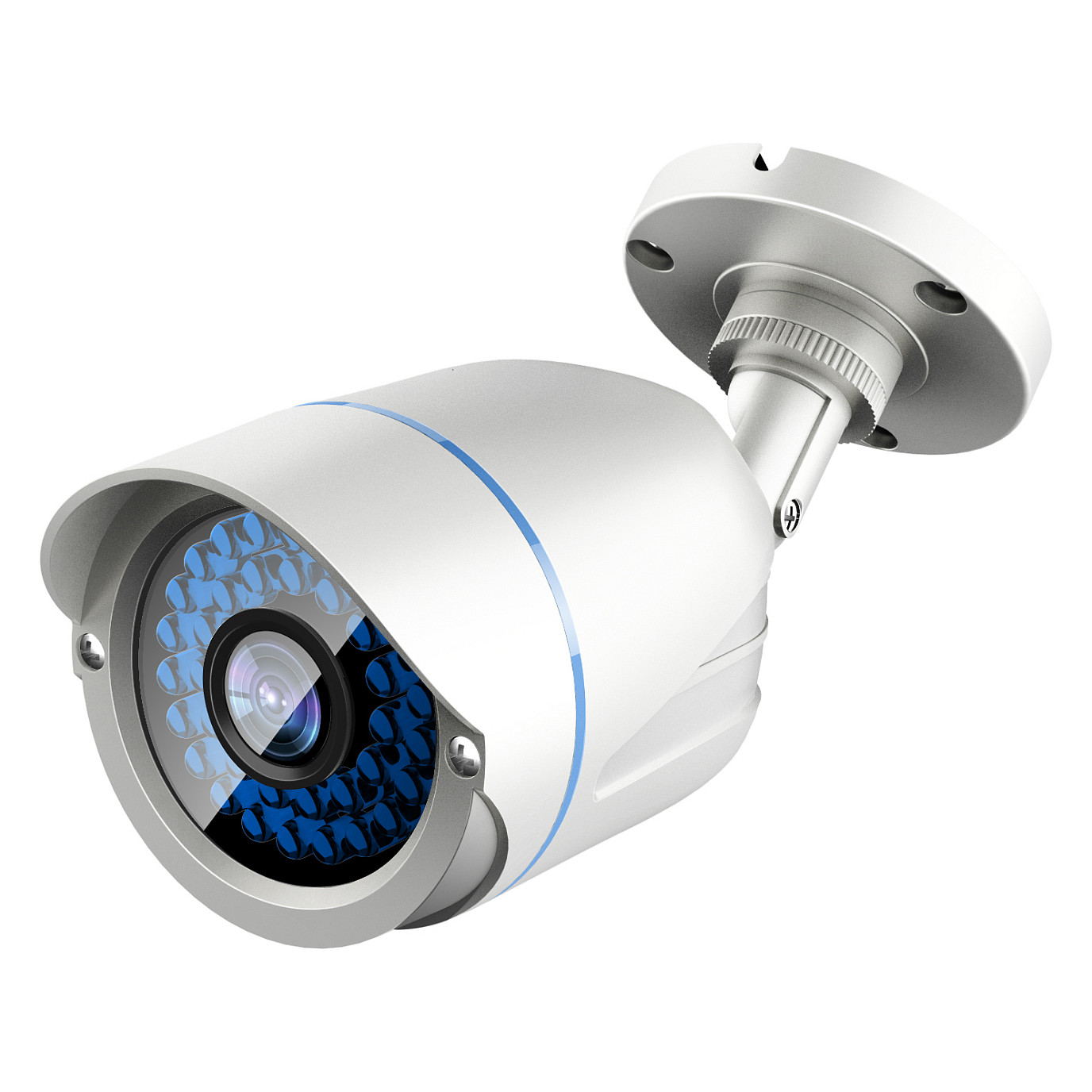 Kamerë Sigurie CCTV LevelOne ACS-5602 / Bullet / 1080p / 3.6mm / 96° FOV / 4-in-1 / IP67 - Bardhë