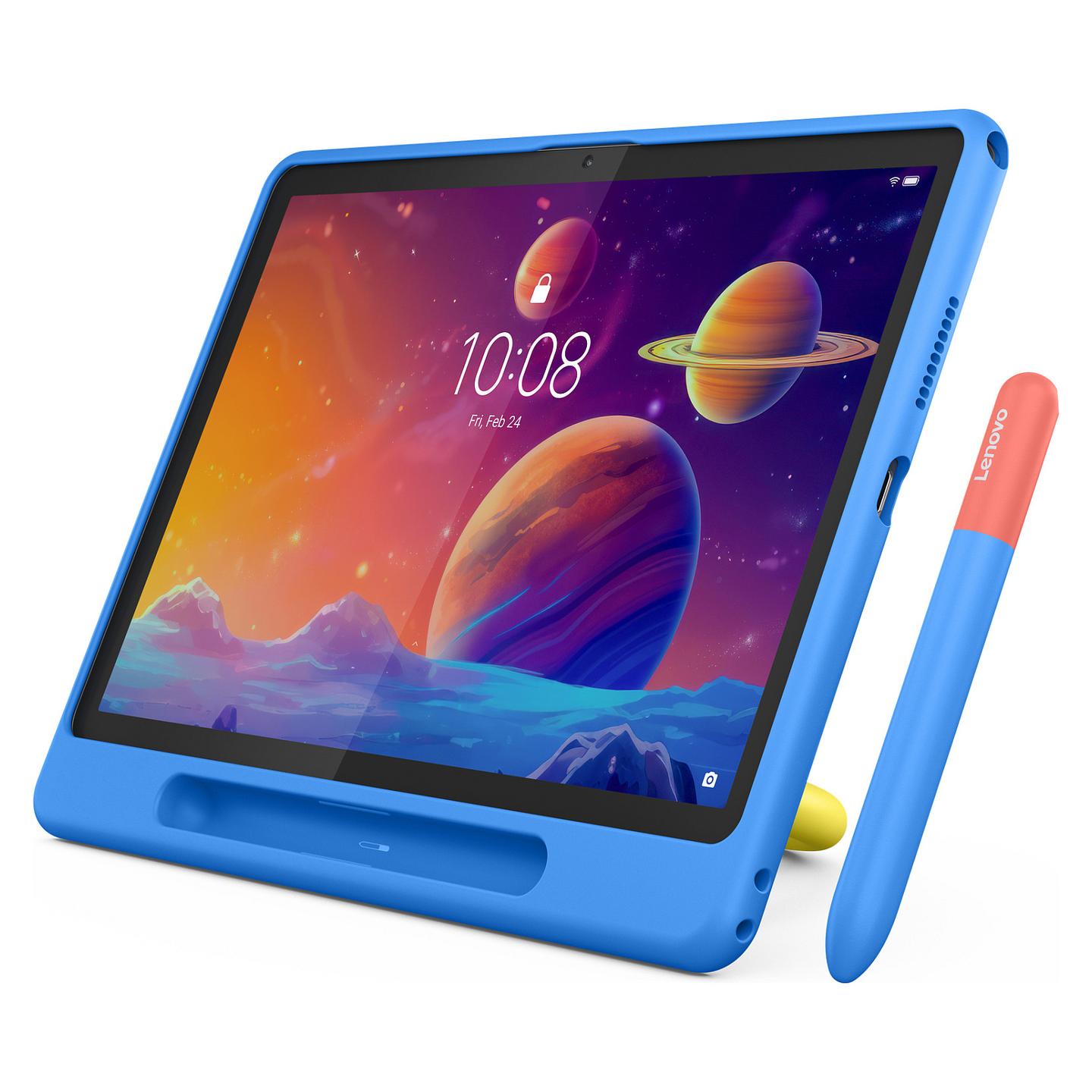 Tablet Lenovo Tab TB311FU / 10.1" / 4GB / 128GB / Wi-Fi - Gri/Kids Bumper Blu - 11