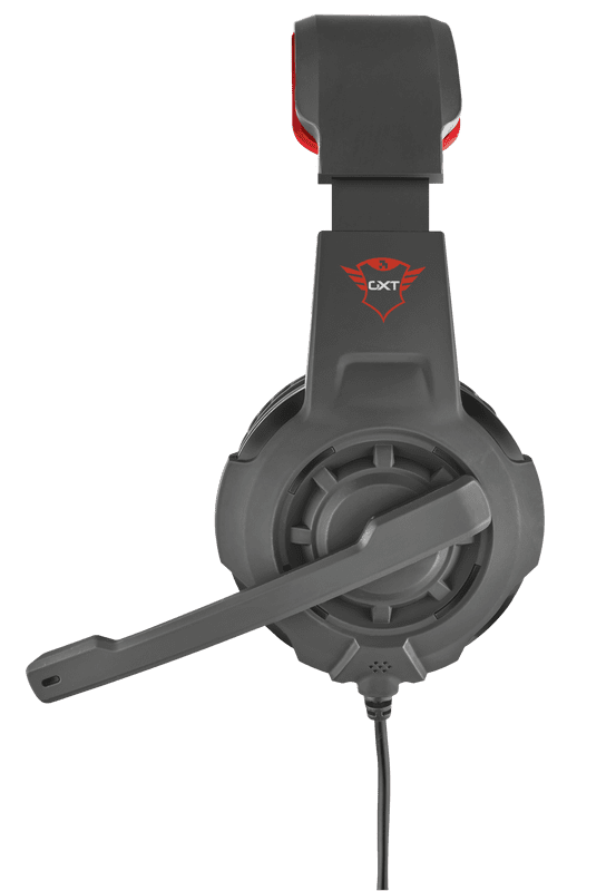 Kufje Gaming TRUST GXT 310 / RADUS / Over-Ear / E zezë dhe E kuqe - 5
