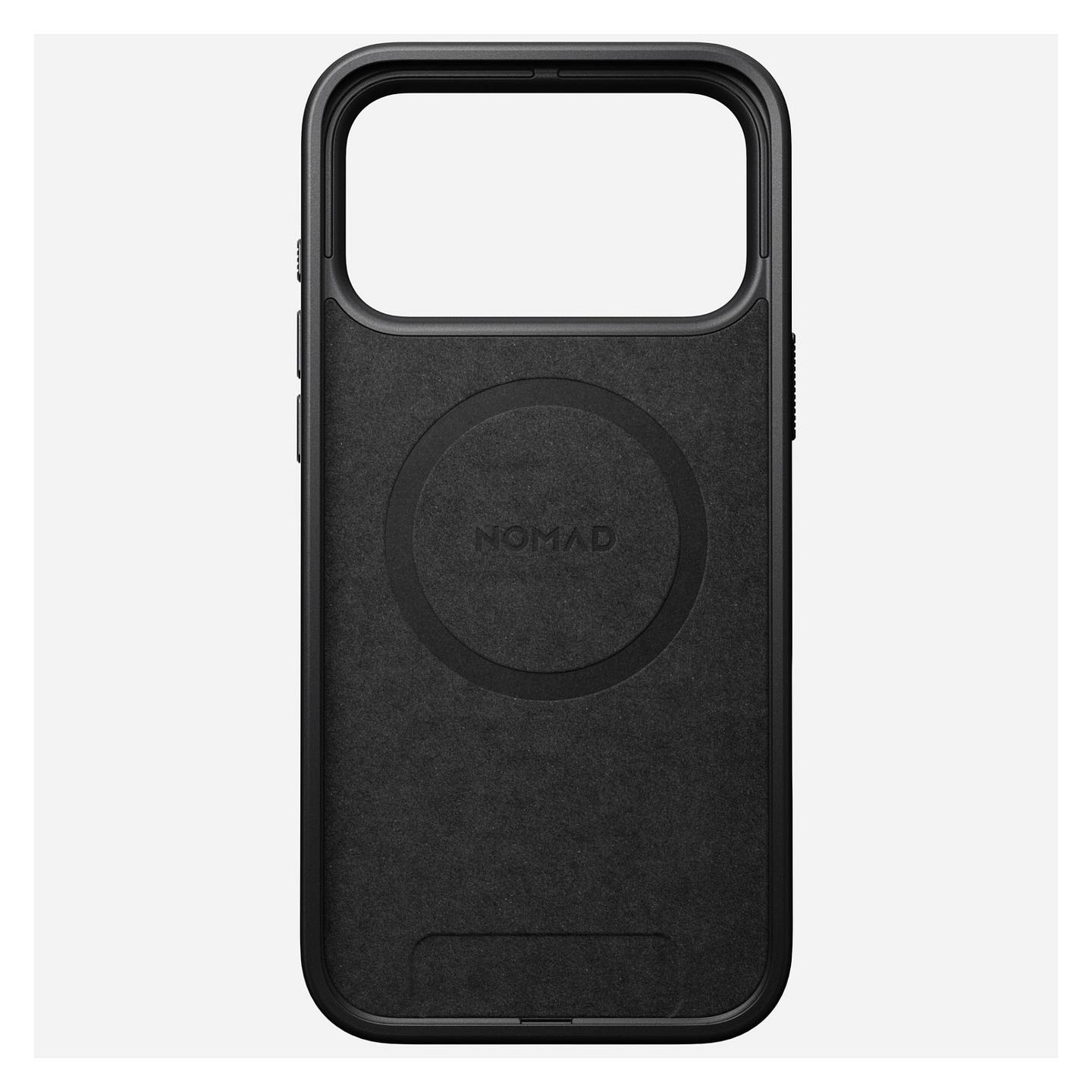 Case për Telefon Nomad Modern Leather Case, iPhone 17 Pro Max, Lëkurë, MagSafe, Qi2, Mbrojtje deri 2.4m - Kafe e çelët - 7