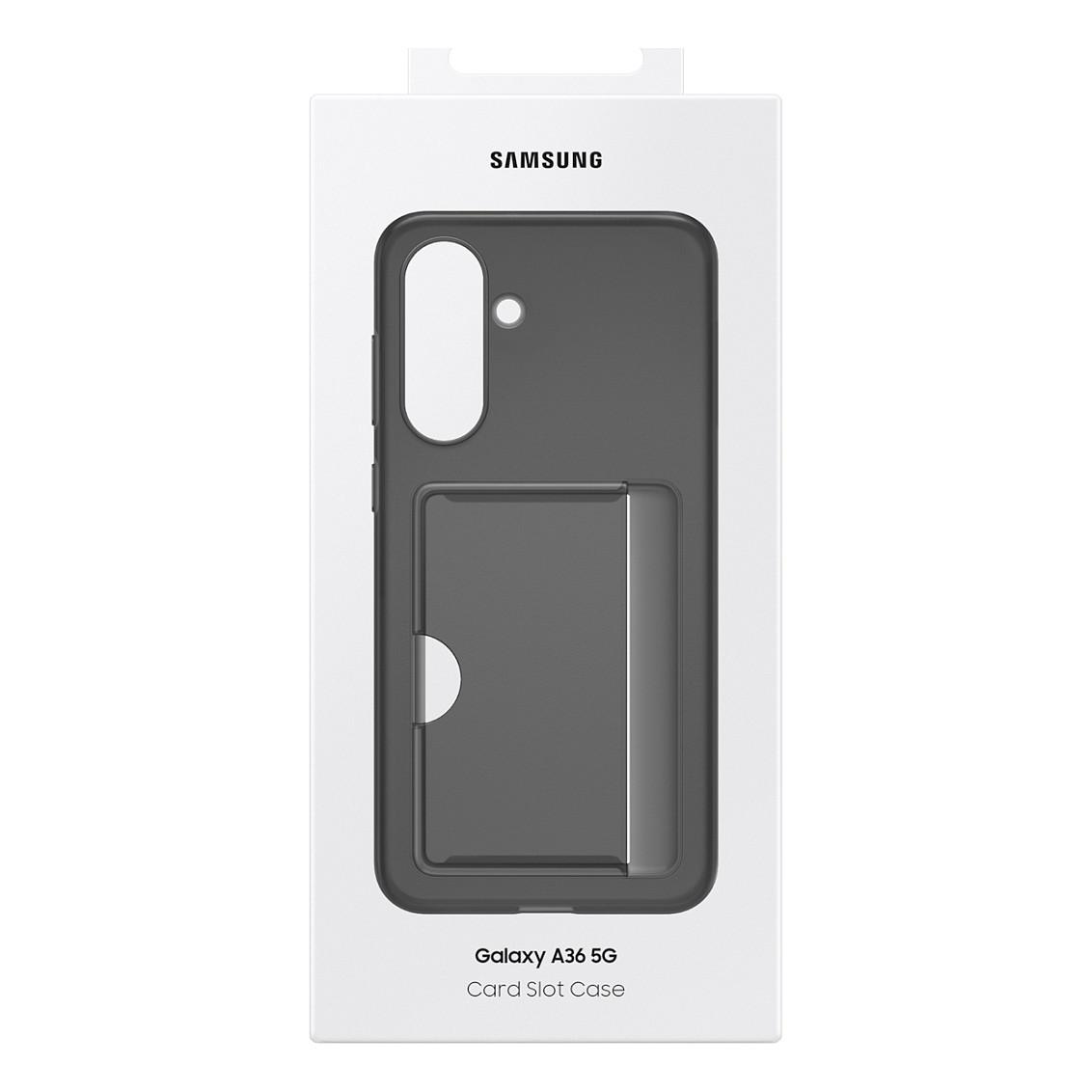 Aksesorë për Telefon Samsung EF-OA366TBEGWW / Card Slot Case / Galaxy A36 5G - Zezë - 7