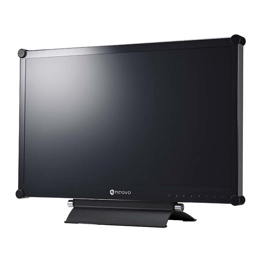 Monitor AG Neovo X-22E, 21.5", Full HD TN, 75Hz, 3ms, HDMI + DisplayPort + DVI-D + VGA - Zezë - 2