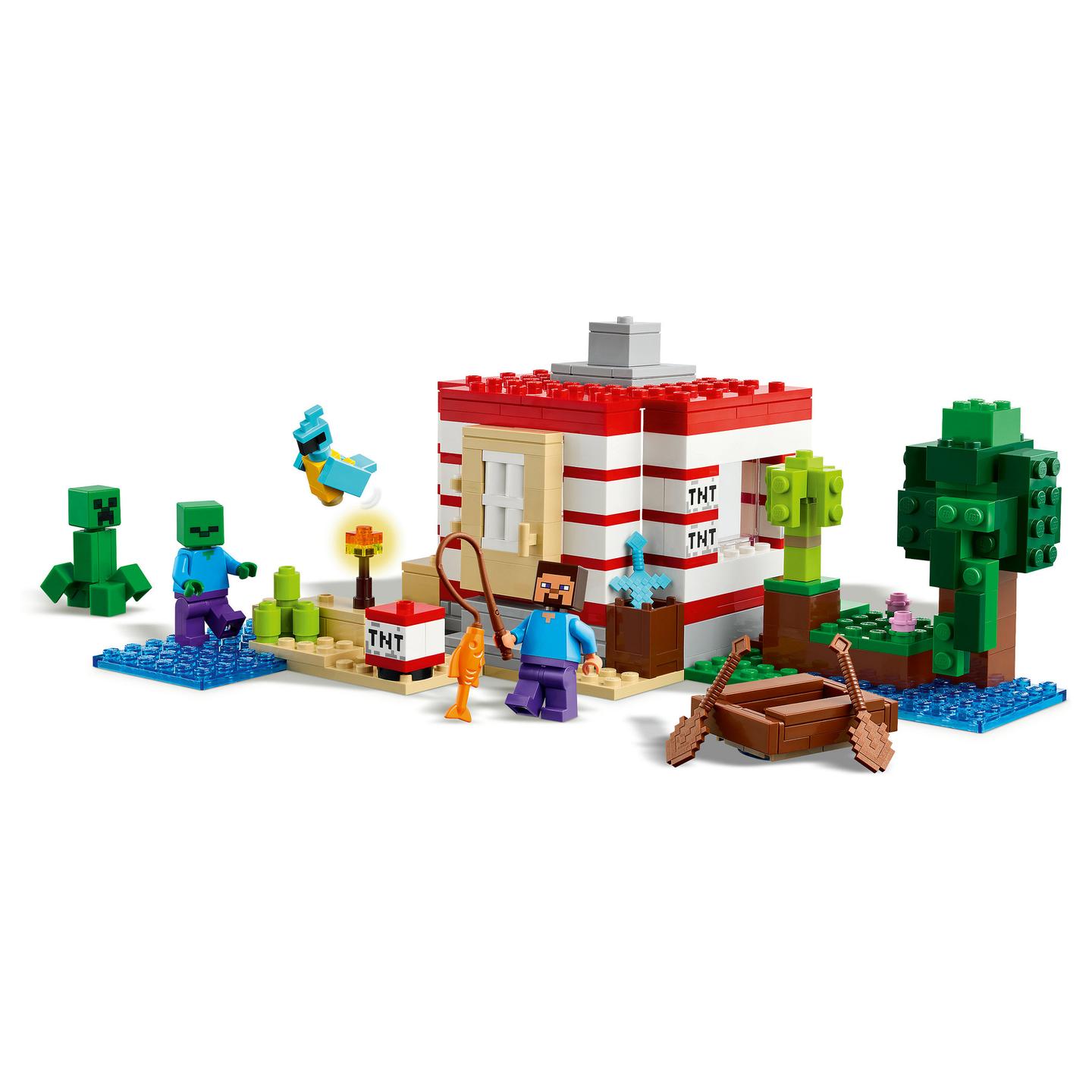 LEGO Minecraft The TNT Jungle House - 32