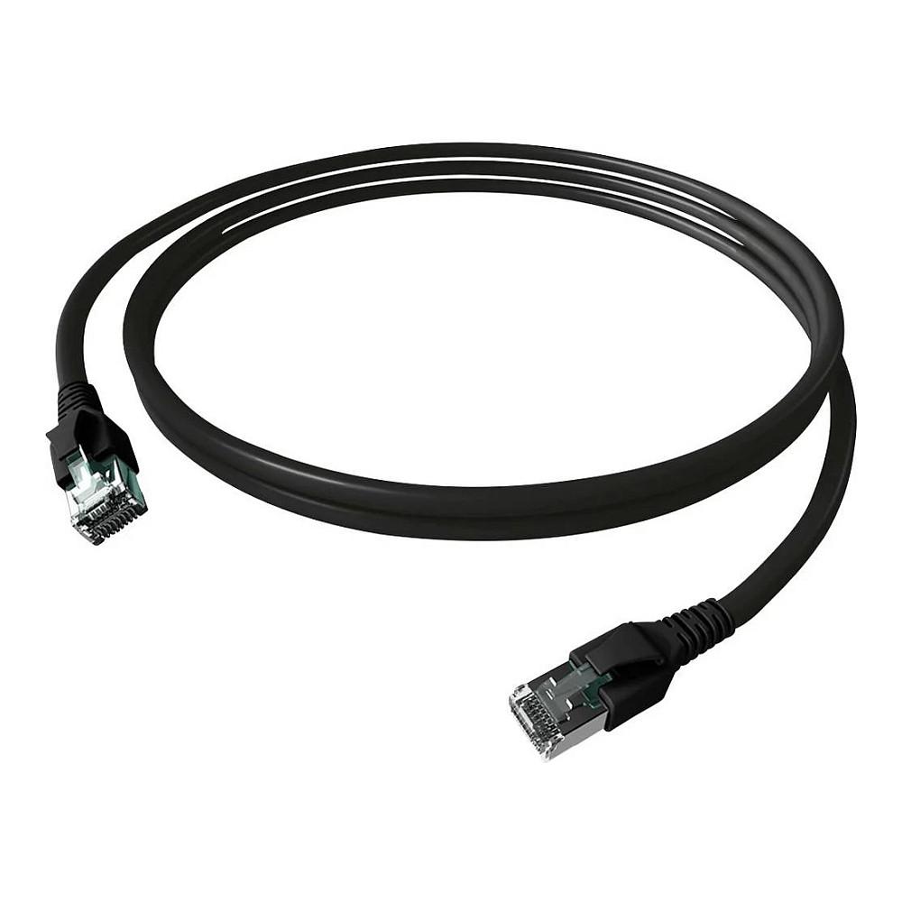 Kabllo për Rrjet EasyLan CP1KSBSBS0020 / RJ45 - RJ45 / Cat.6A / S/FTP / AWG 26/7 / 500 MHz / 2 m - Zezë - 1