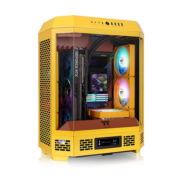 Kasë Tower Thermaltake The Tower 600 - Verdhë - 2