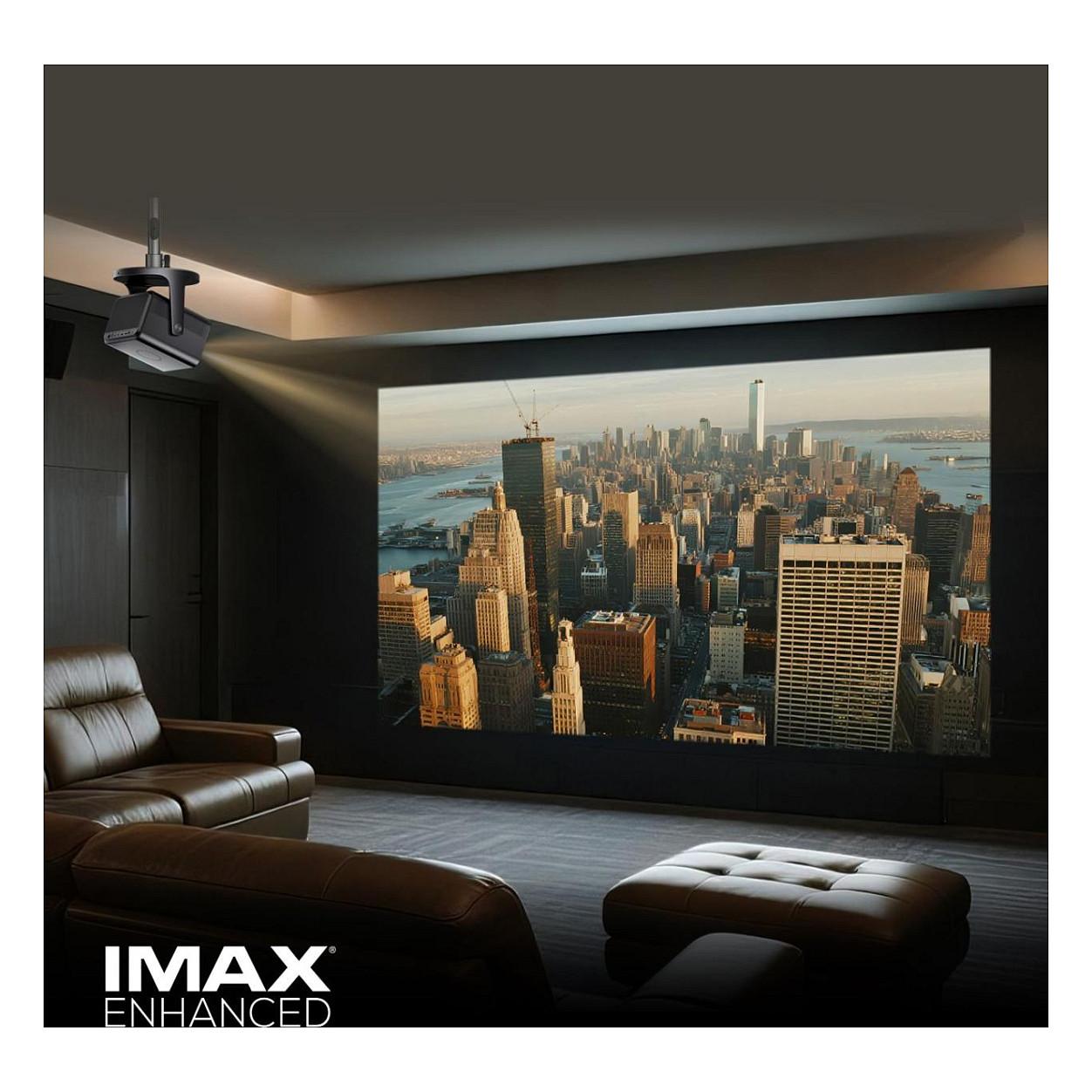 Projektor Hisense C3, 4K UHD, DLP, TriChroma Laser, 2500 ANSI Lumen, Dolby Vision, HDR10+, VIDAA - Hiri Metalik - 8