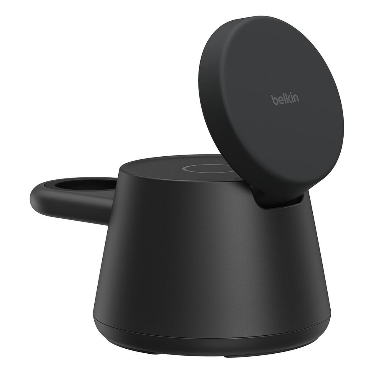 Adapter Belkin UltraCharge / Qi2 / 25W / Modular / 3-në-1 / USB-C - Zezë