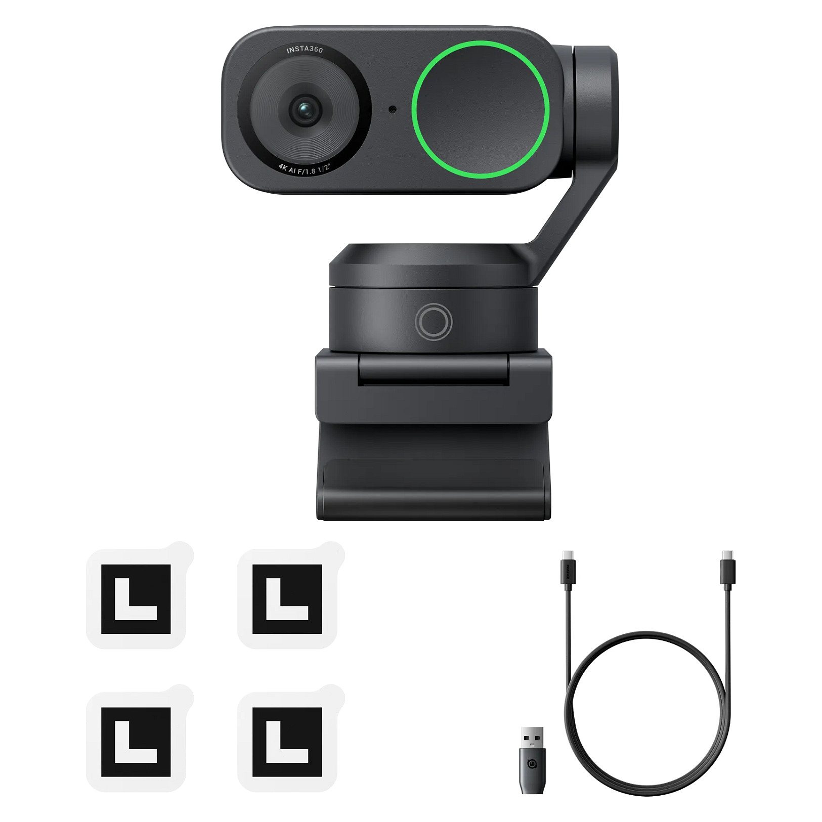 Webcams Insta360 Link2 Pro / 4K Ultra HD / - Gri - 7