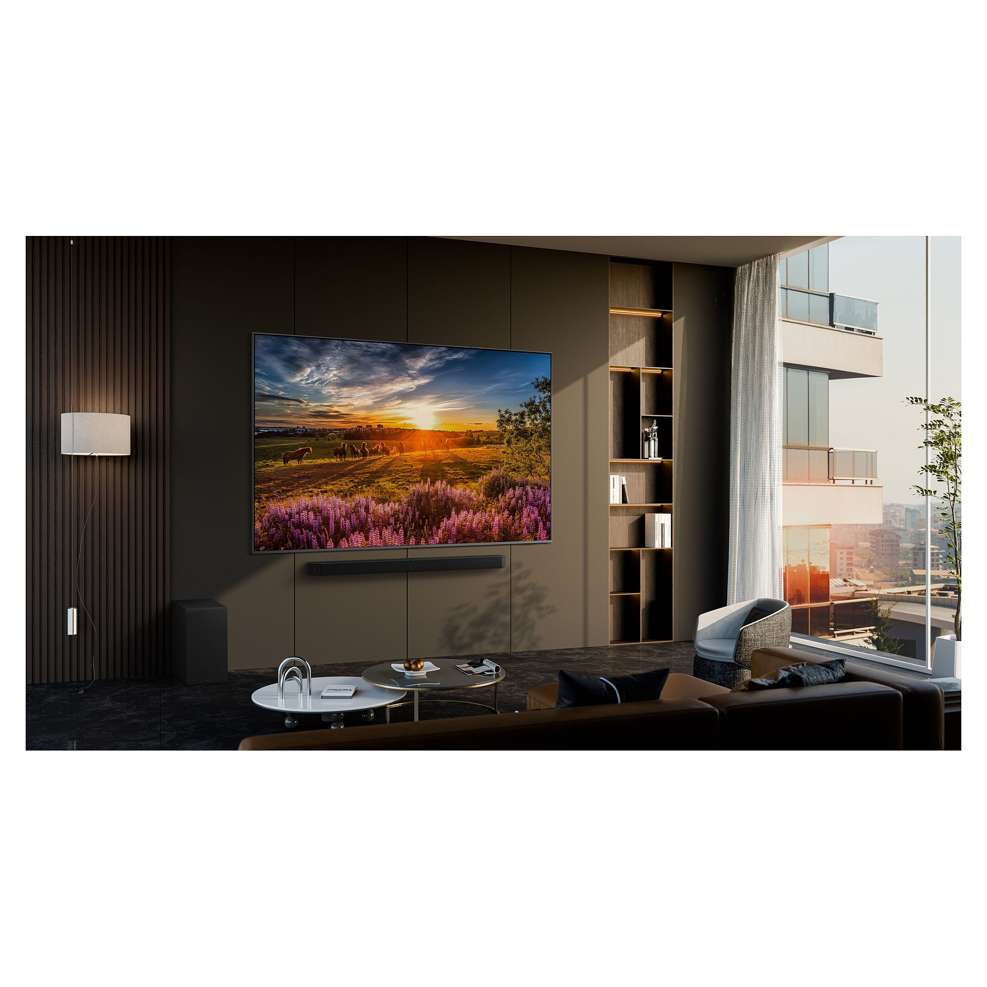 Smart TV Samsung GQ85Q80DATXZG / 85"/ 4K Ultra HD / QLED / 100Hz / HDMI+USB+HDR10+ - Zezë - 8