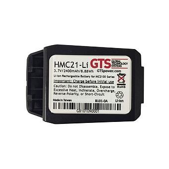 Bateri e Vogël GTS HMC21-LI / Li-Ion / 2400mAh / 3.7V / 8.88Wh / Për MC2100/MC2180 - Zezë
