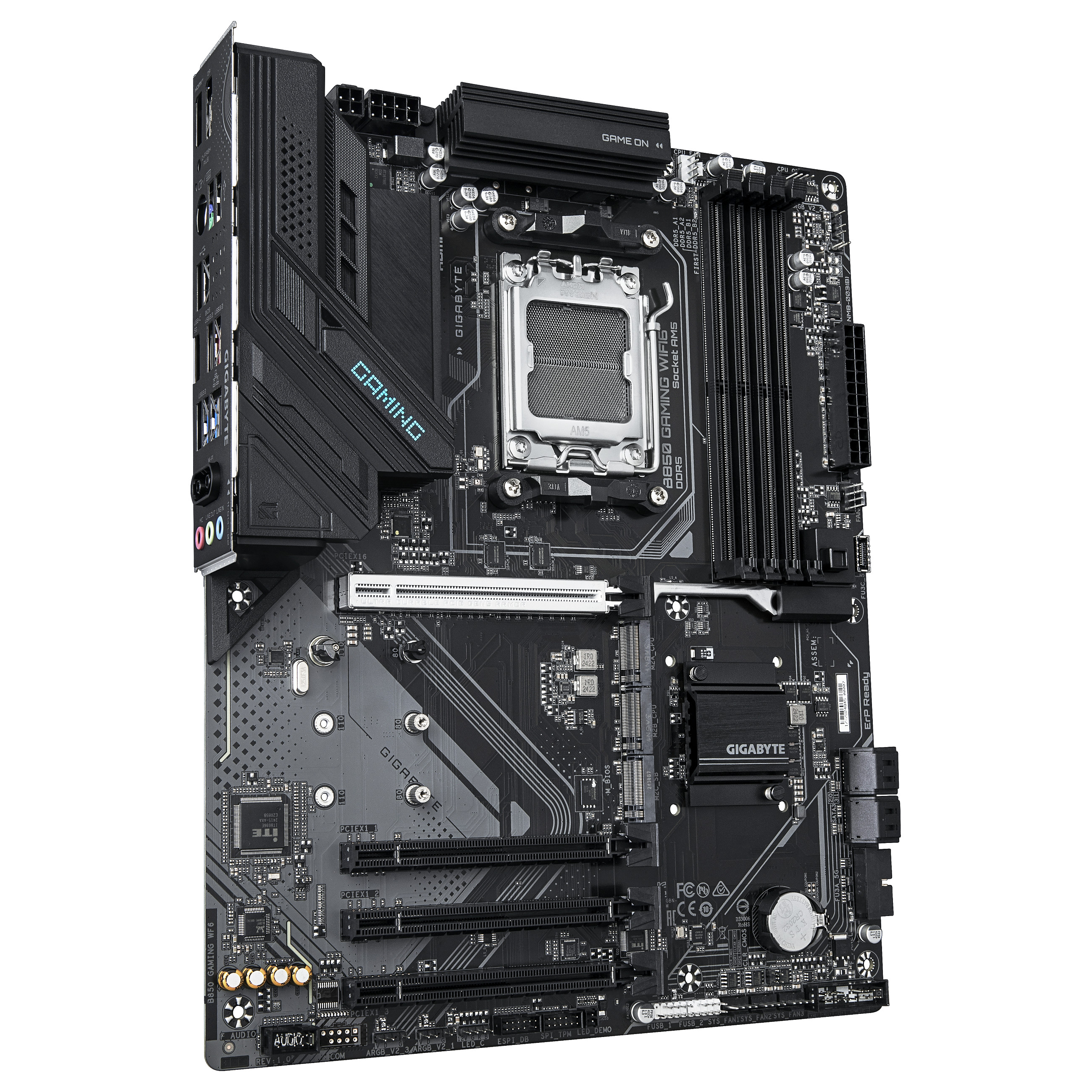 Pllakë Amë GIGABYTE B850 GAMING WIFI6 / AMD AM5 / B850 / DDR5 / ATX / Wi-Fi 6 / Gigabit LAN - 3