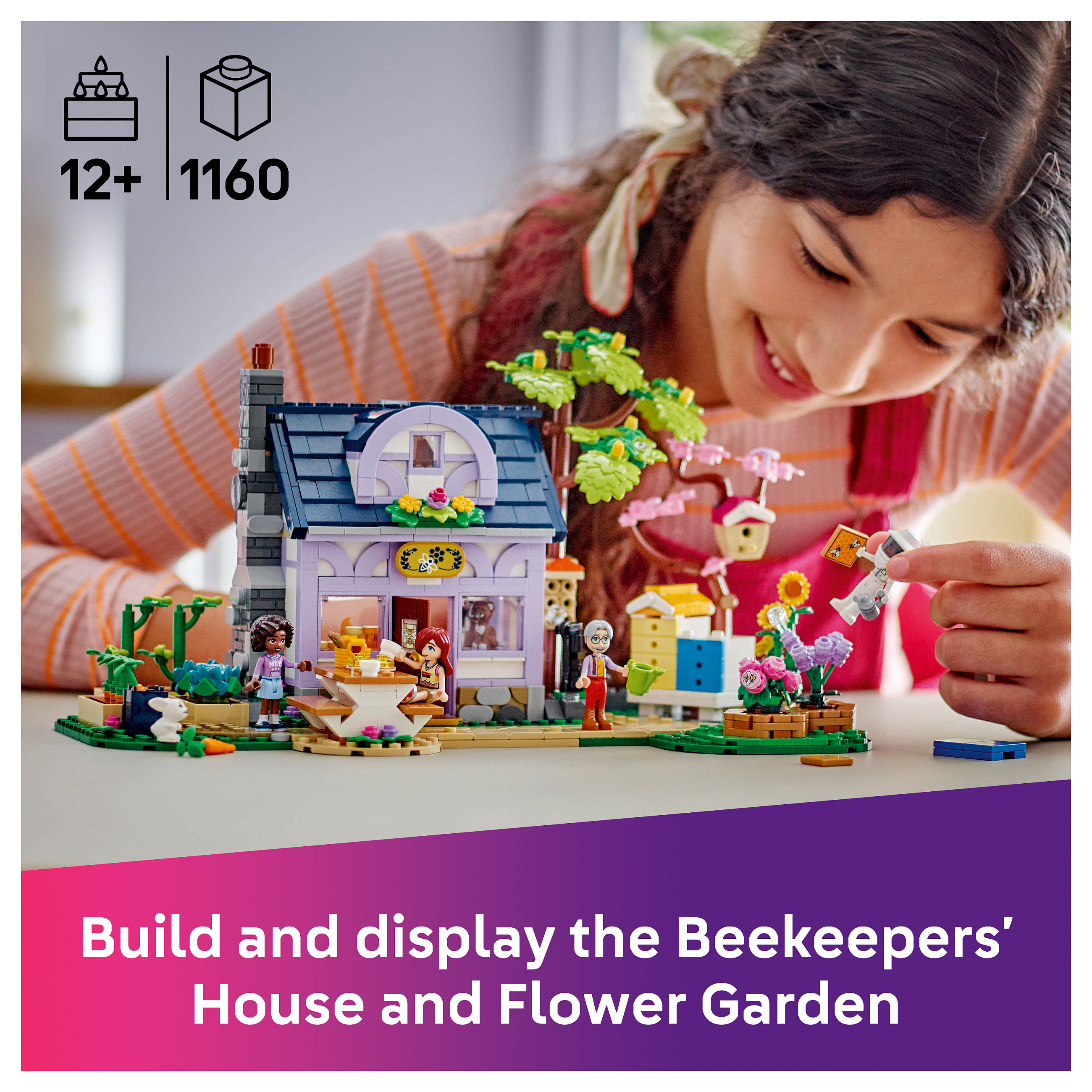 LEGO 42669 Friends Beekeeper’s House and Flower Garden - 21