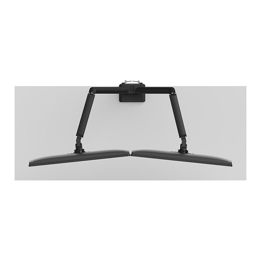 Mbajtëse për Monitor Neomounts DS70-250BL2 Mbajtëse tavoline për 2 Monitore deri në 81cm 32" 9KG E zezë - 5
